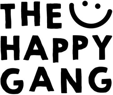 Logo The Happy Gang Preto