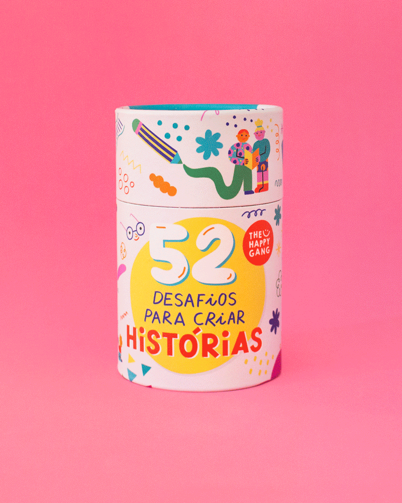 52 Desafios para criar Histórias - Jogos - The Happy Gang