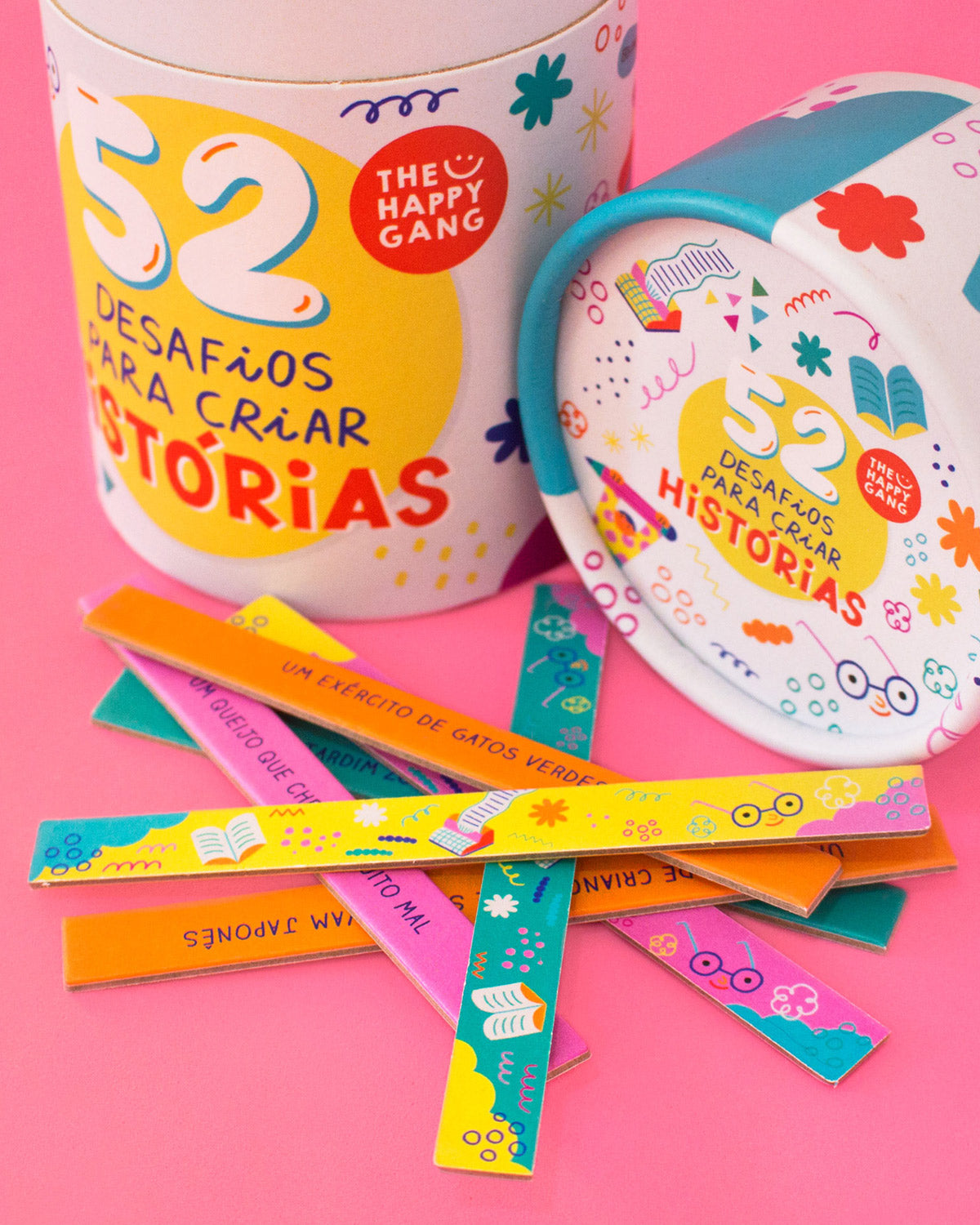 52 Desafios para criar Histórias - Jogos - The Happy Gang