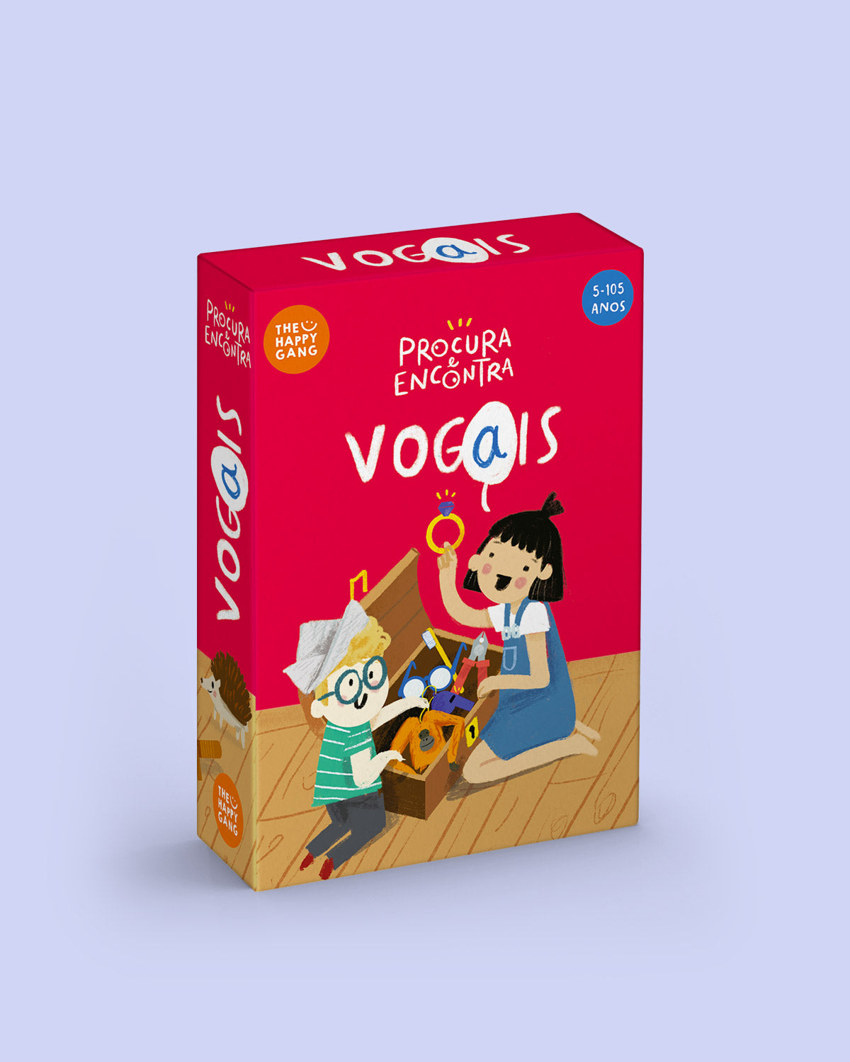 Procura e Encontra Vogais - Jogos de Cartas - The Happy Gang