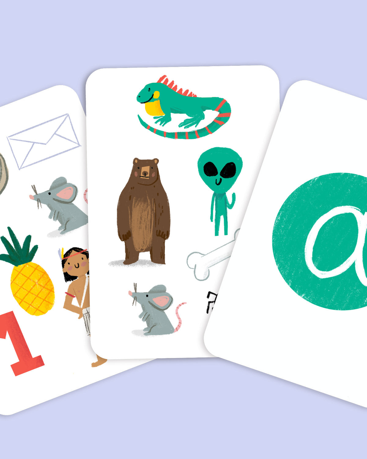 Procura e Encontra Vogais - Jogos de Cartas - The Happy Gang