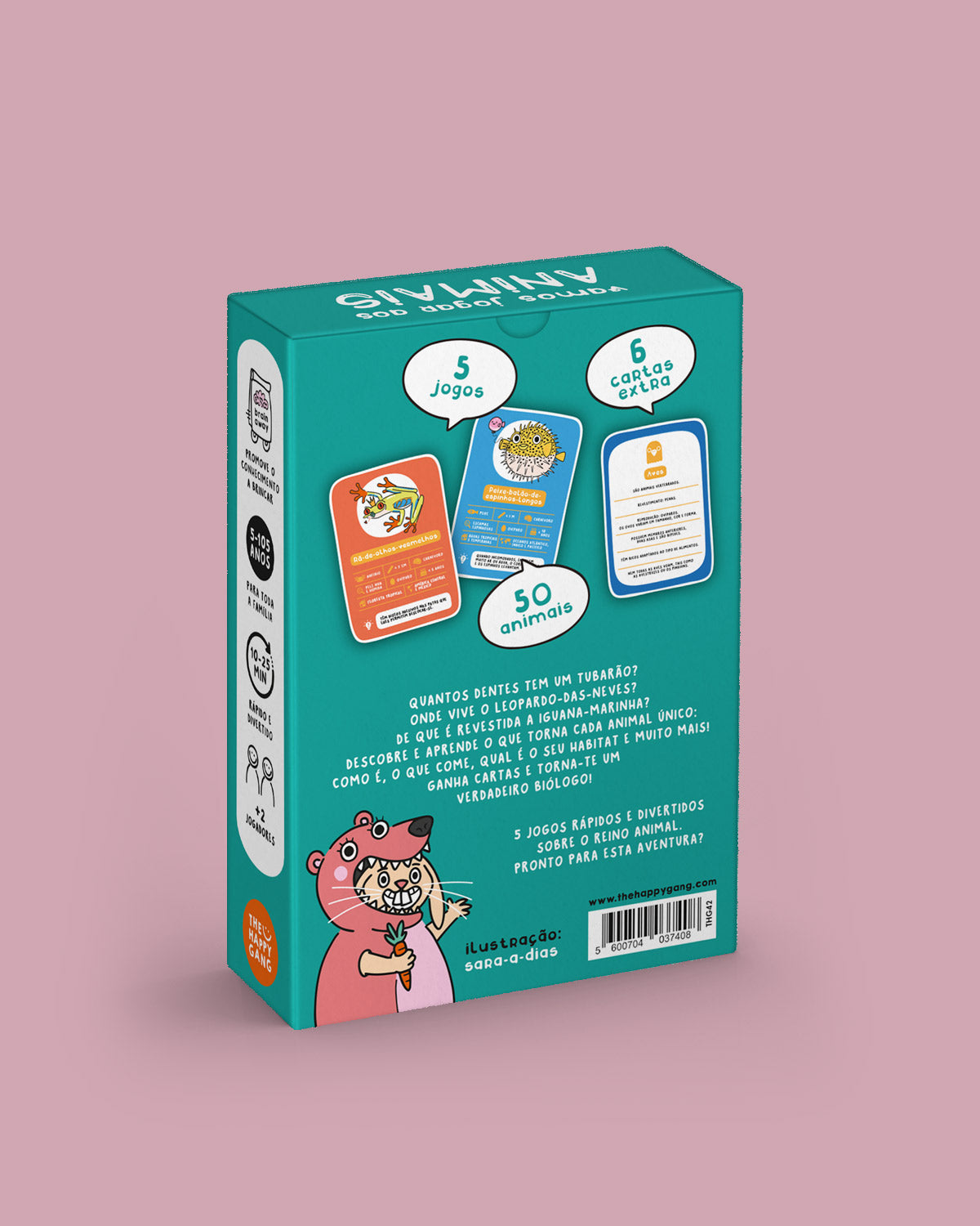 Vamos Jogar aos Animais! - Jogos de Cartas - The Happy Gang