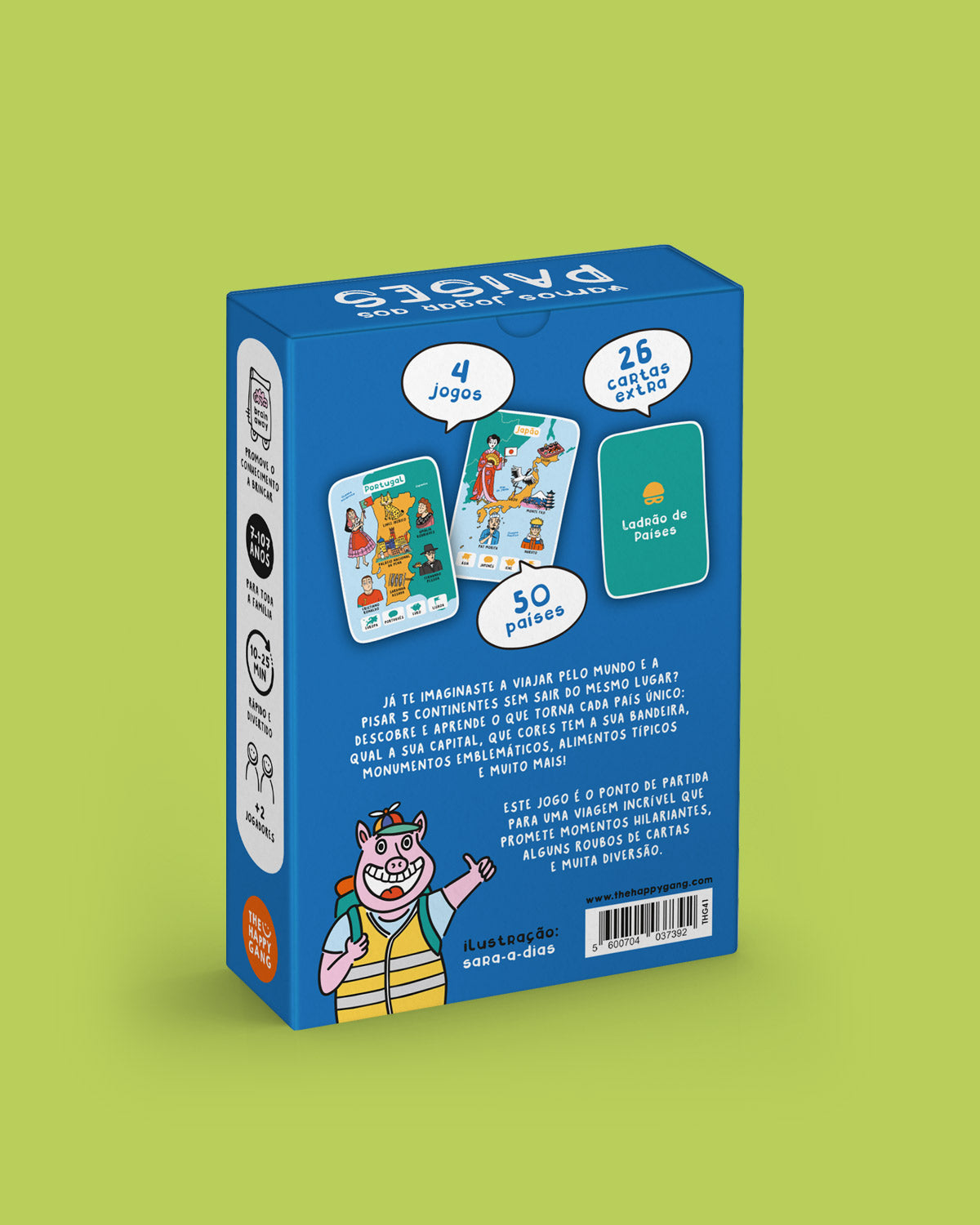 Vamos Jogar aos Países! - Jogos de Cartas - The Happy Gang