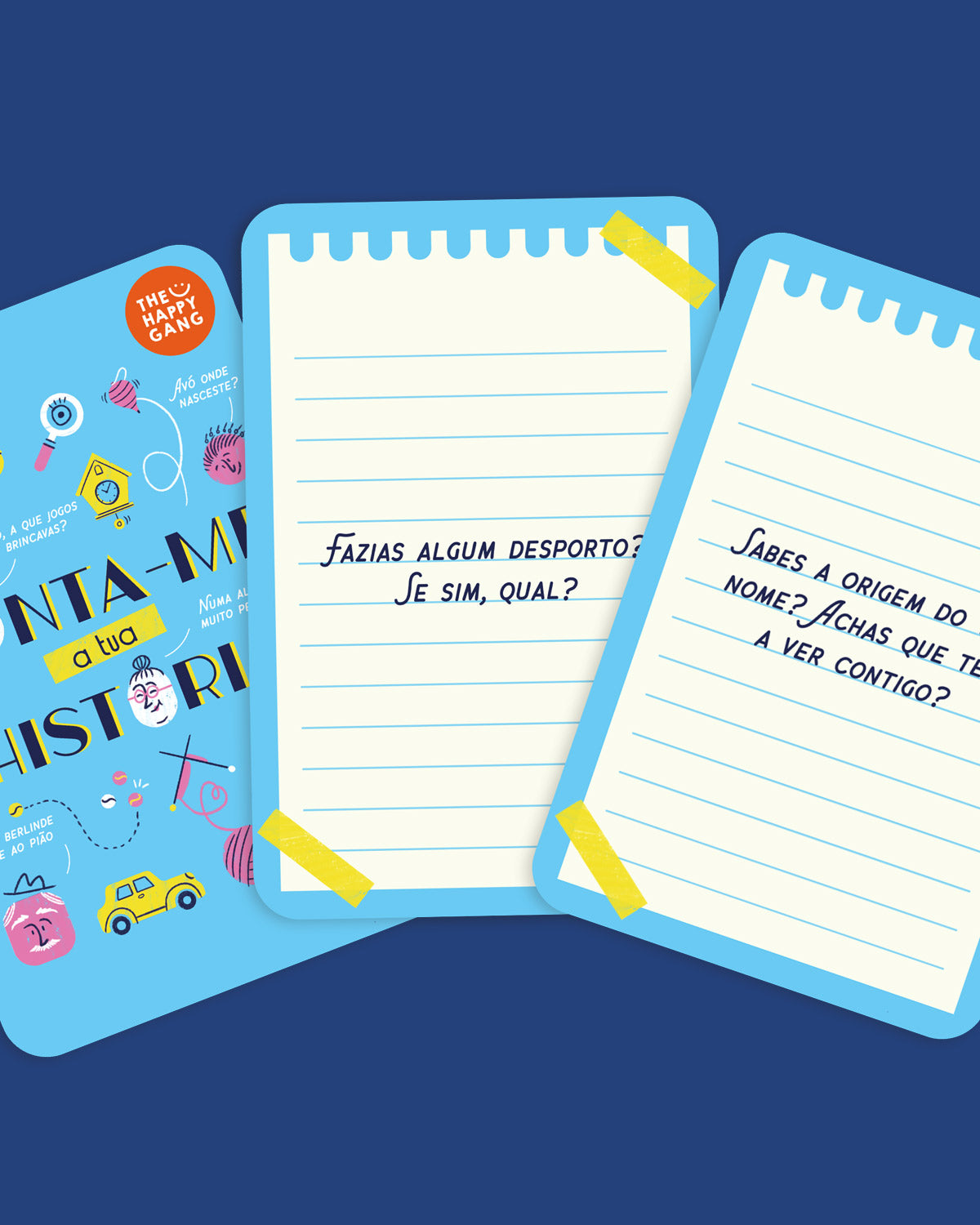 Conta-me a Tua História - Jogos de Cartas - The Happy Gang