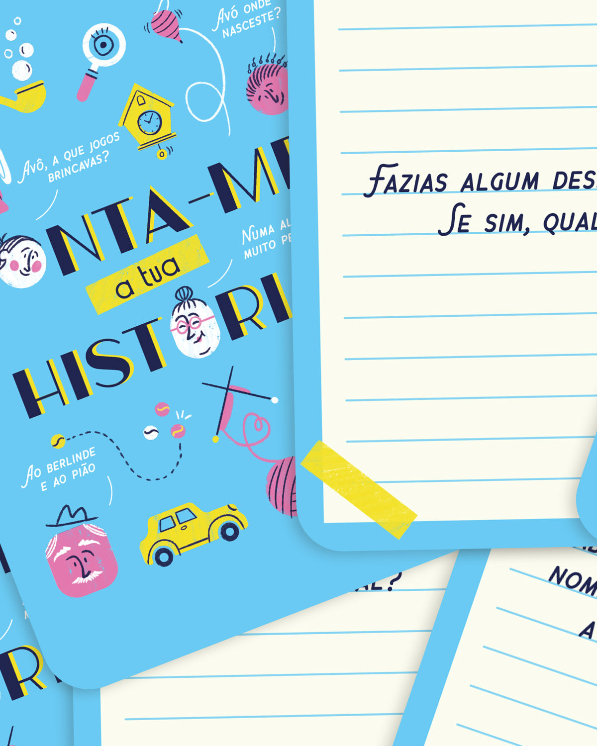 Conta-me a Tua História - Jogos de Cartas - The Happy Gang