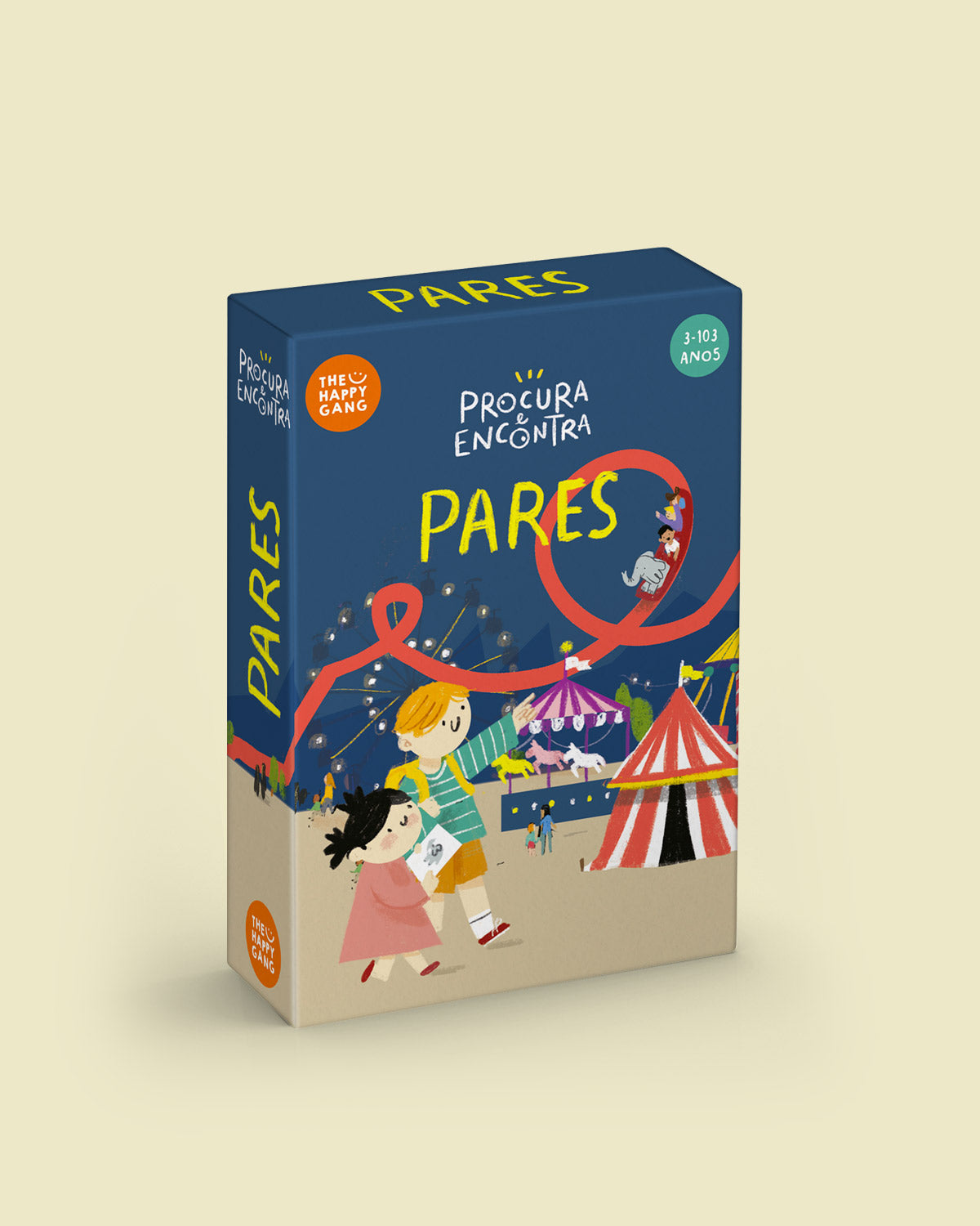 Procura e Encontra Pares - Jogos de Cartas - The Happy Gang