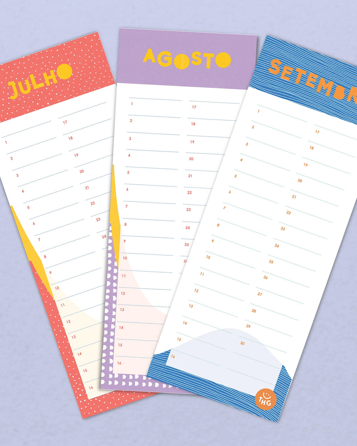 Calendário de Aniversários - Calendários - The Happy Gang