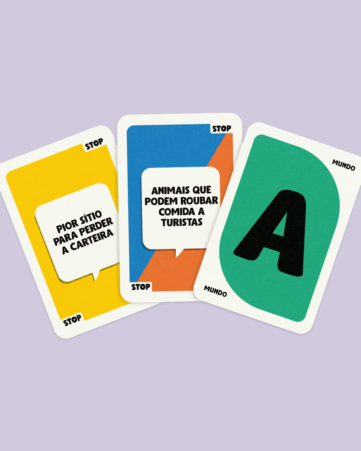 STOP - À Descoberta do Mundo - Jogos de Cartas - The Happy Gang