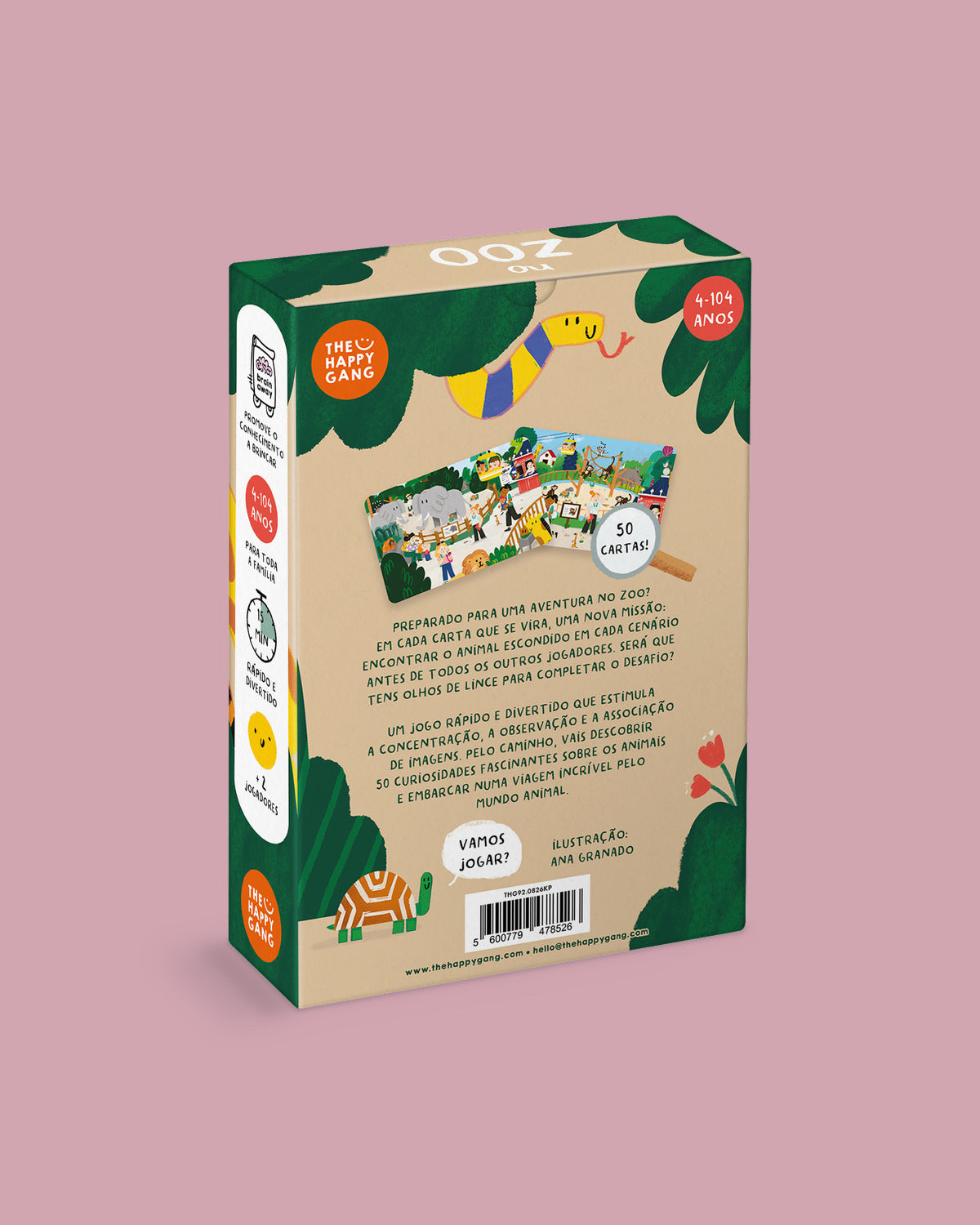 Procura e Encontra no ZOO - Jogos de Cartas - The Happy Gang