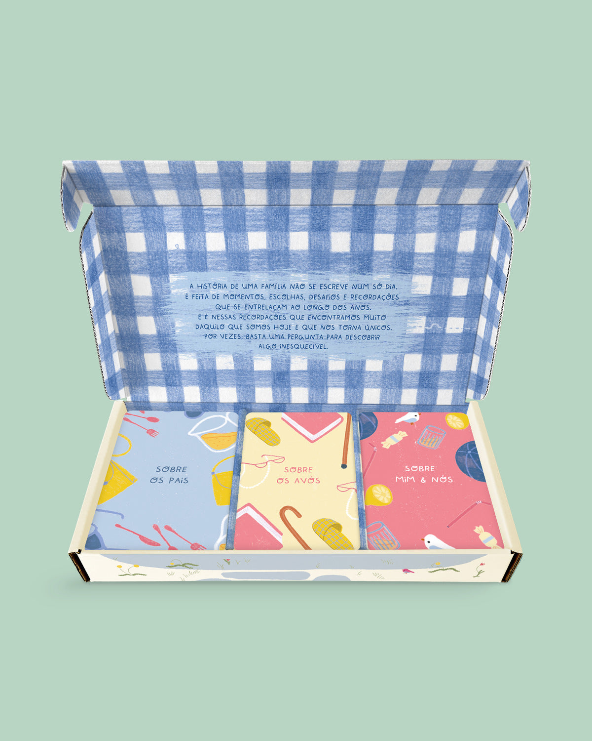Kit A História da Nossa Família - Jogos de Cartas - The Happy Gang