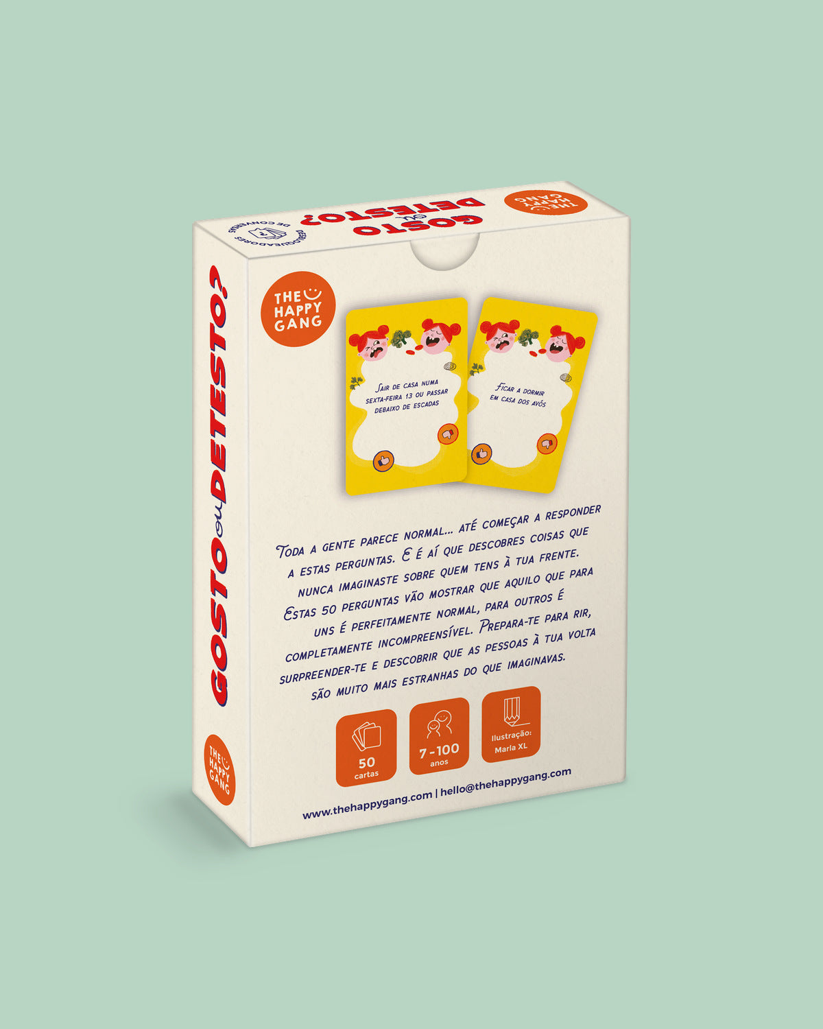 Gosto ou Detesto? - Jogos de Cartas - The Happy Gang