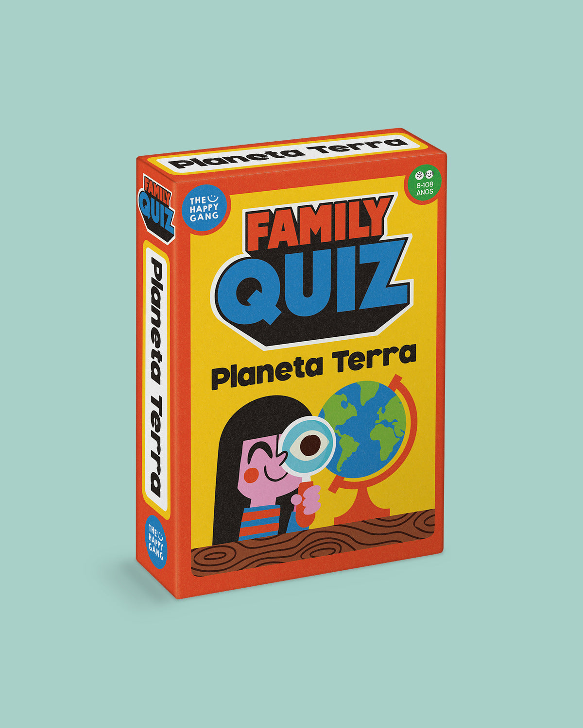 Family Quiz - Planeta Terra - Jogos de Cartas - The Happy Gang