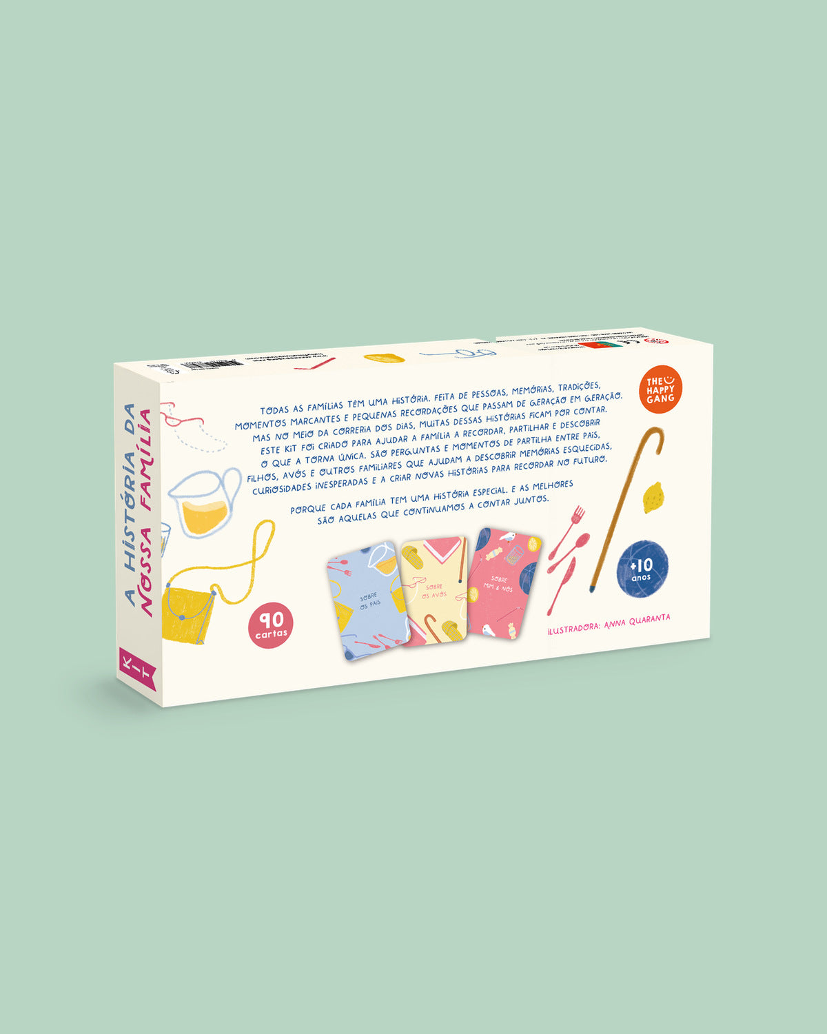 Kit A História da Nossa Família - Jogos de Cartas - The Happy Gang